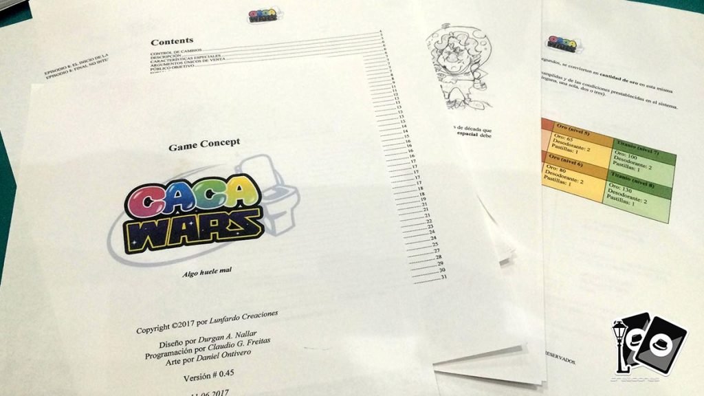 Caca Wars Game Design Document